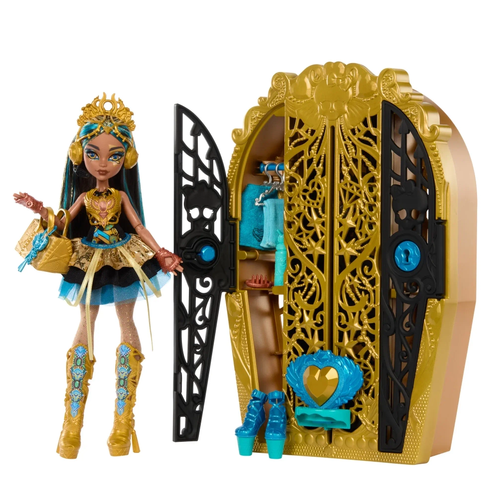Кукла Monster High Cleo De Nile в наборе Skulltimate Secrets Monster Mysteries
