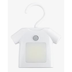 Ночник - светильник светодиодный ЭРА NLED-486-1W-MS-W на батарейках с датчиком движения белый | Ночники