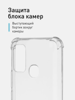 Чехол ROSCO для Infinix HOT 10 Play;Infinix HOT 11 Play оптом (арт. INF-HOT10PLAY-HARD-TPU-TRANSPARENT)