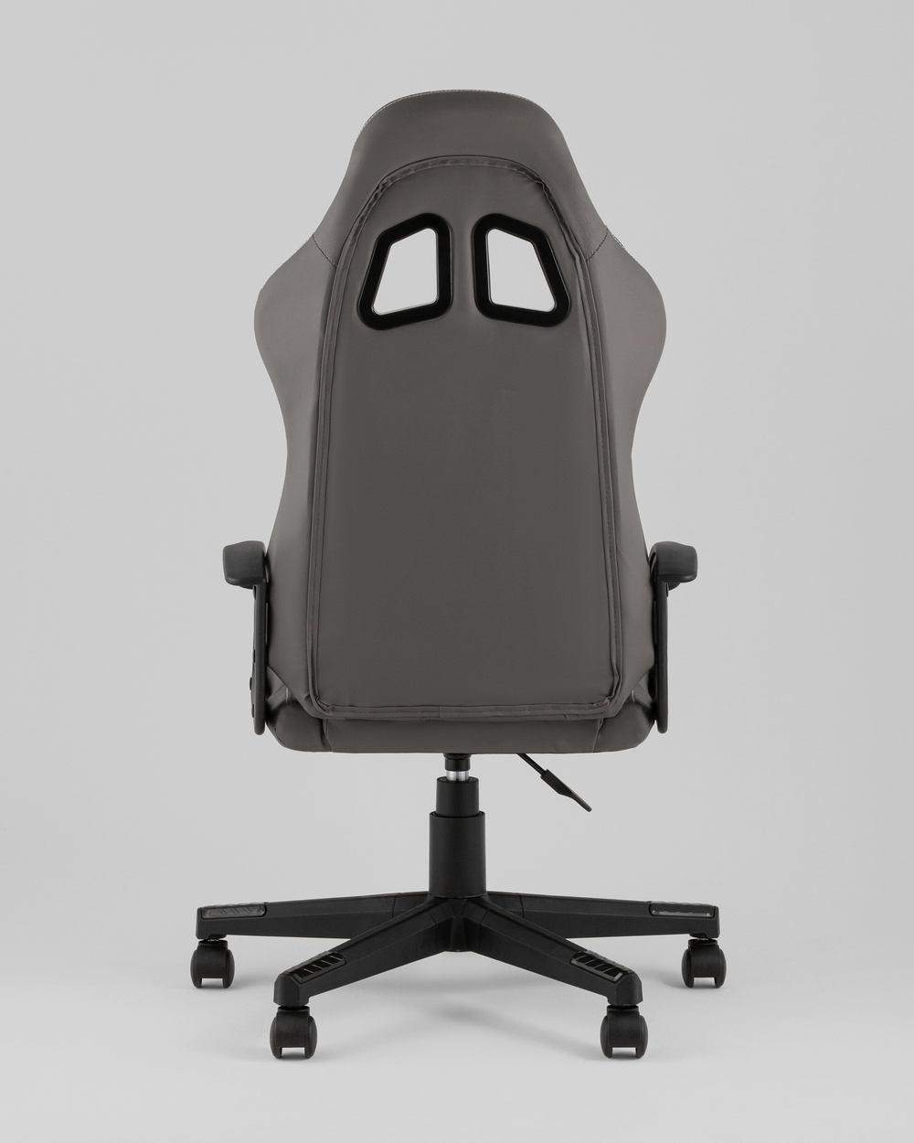 Кресло спортивное TopChairs Wyvern серо-черный