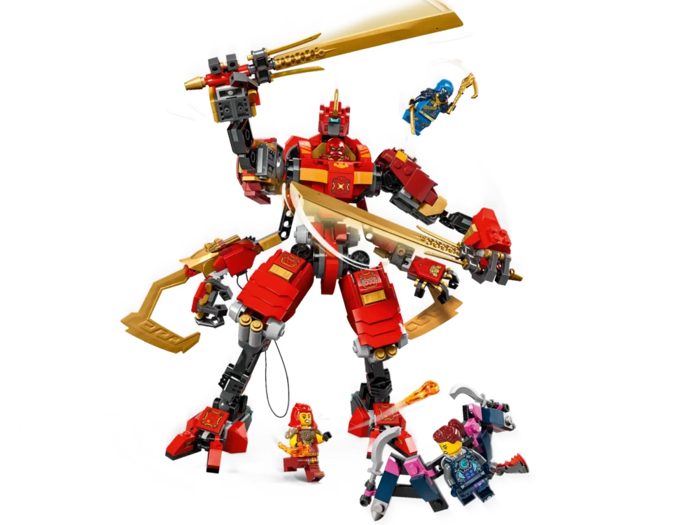 Конструктор LEGO Ninjago 71812 Робот ниндзя-альпинист Кая