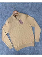 Лонгслив мужской, Поло с длинным рукавом