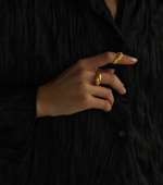 кольцо syren позолота (фаланговое)