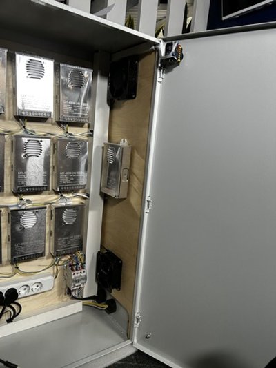 Силовой шкаф для Арены "Pixel battle"