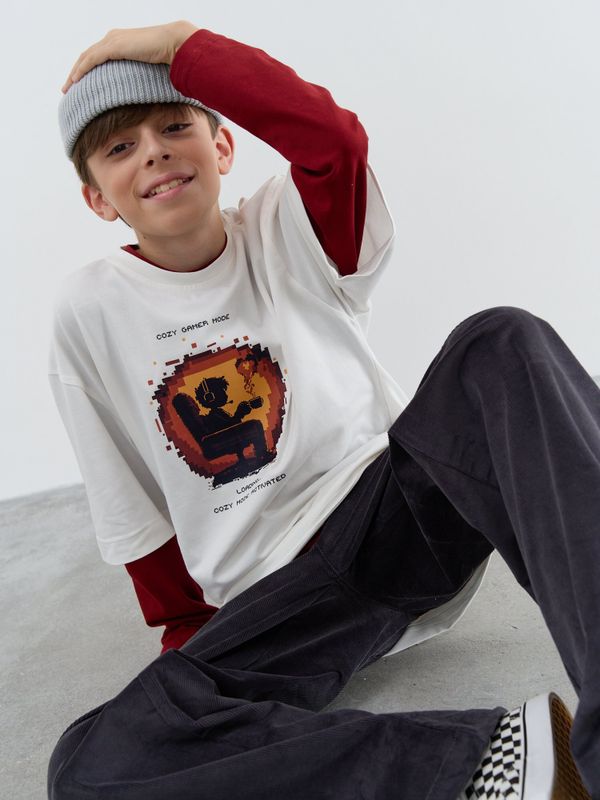 Футболка оверсайз 