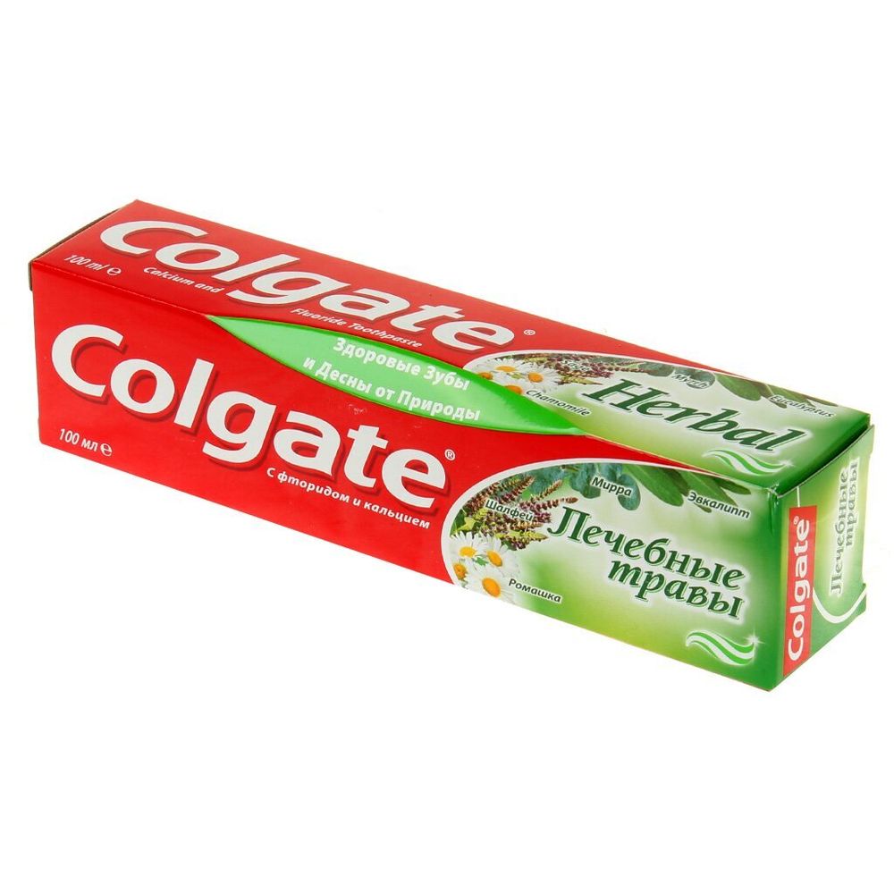 Зубная паста Colgate Лечебные травы 100 мл.