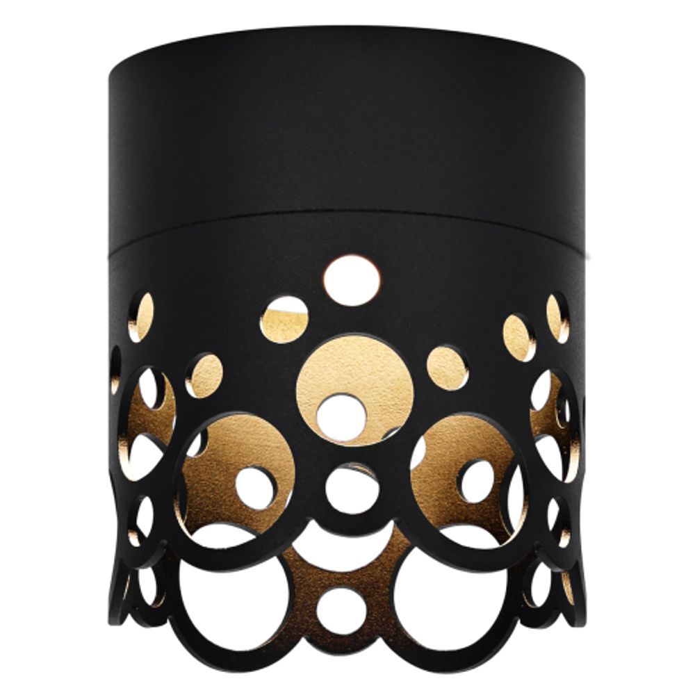 Светильник настенно-потолочный спот ЭРА OL49 BK GX53 IP20 черный