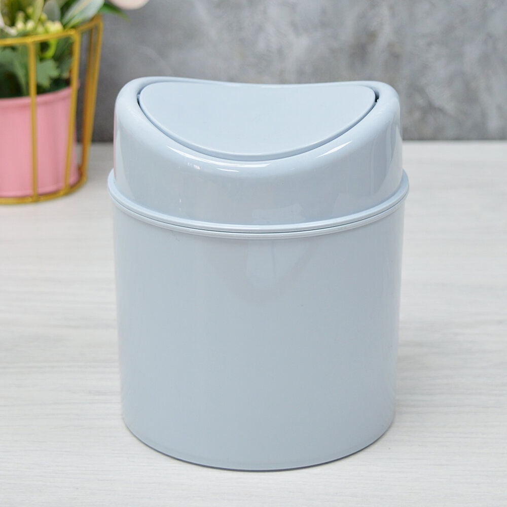 Контейнер для мусора 1л "Breeze" (голубой)