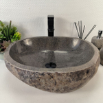 Раковина из речного камня RS-65394 51*43*15 0857