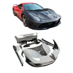 Широкий карбоновый обвес для Ferrari 458 2009-2015 Феррари