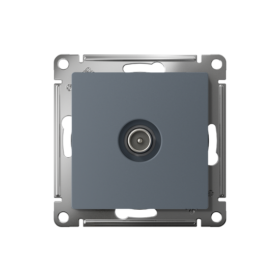 Розетка телевизионная проходная TV AtlasDesign 4дБ механизм грифель SE ATN000792