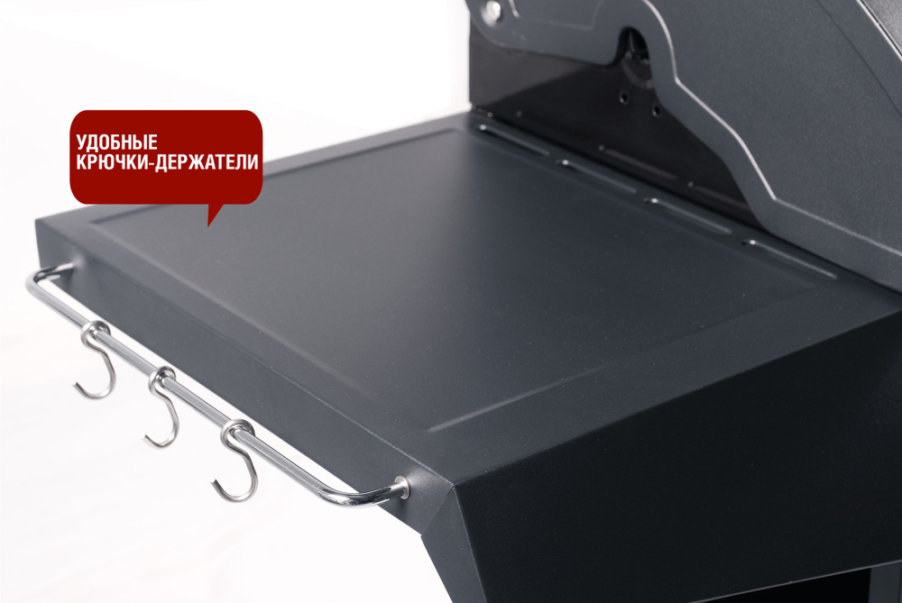 Газовый гриль 3 основных горелки (без боковой)