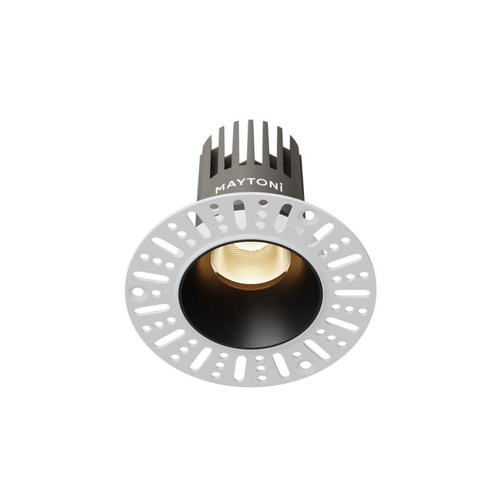 Встраиваемый светильник Maytoni Technical DL124-10W-3K-TRS-B