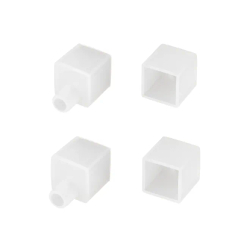 Заглушка WPH-FLEX-1414-TOP WHITE с отверстием (Arlight, Силикон) 040862
