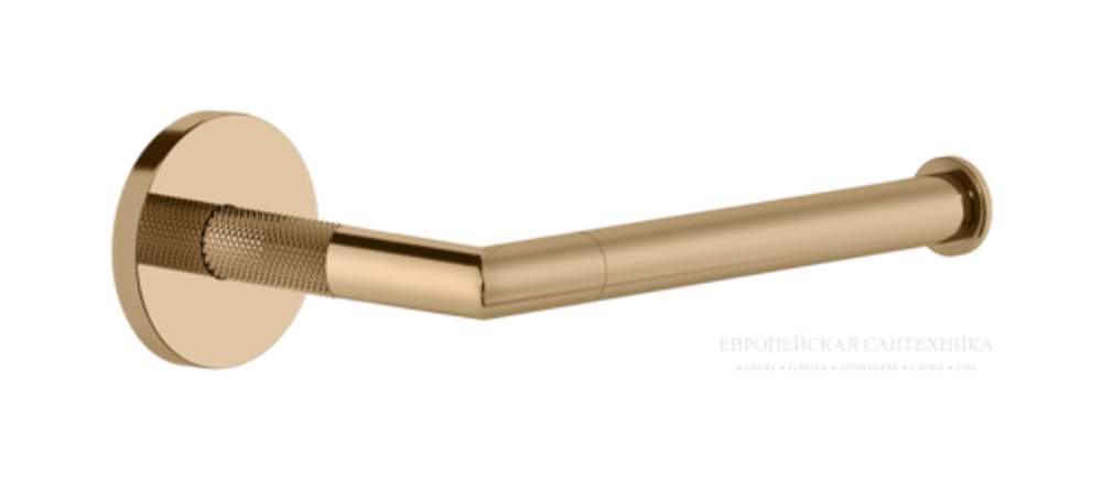 Бумагодержатель Gessi Anello, настенный, без крышки, цвет Warm Bronze PVD