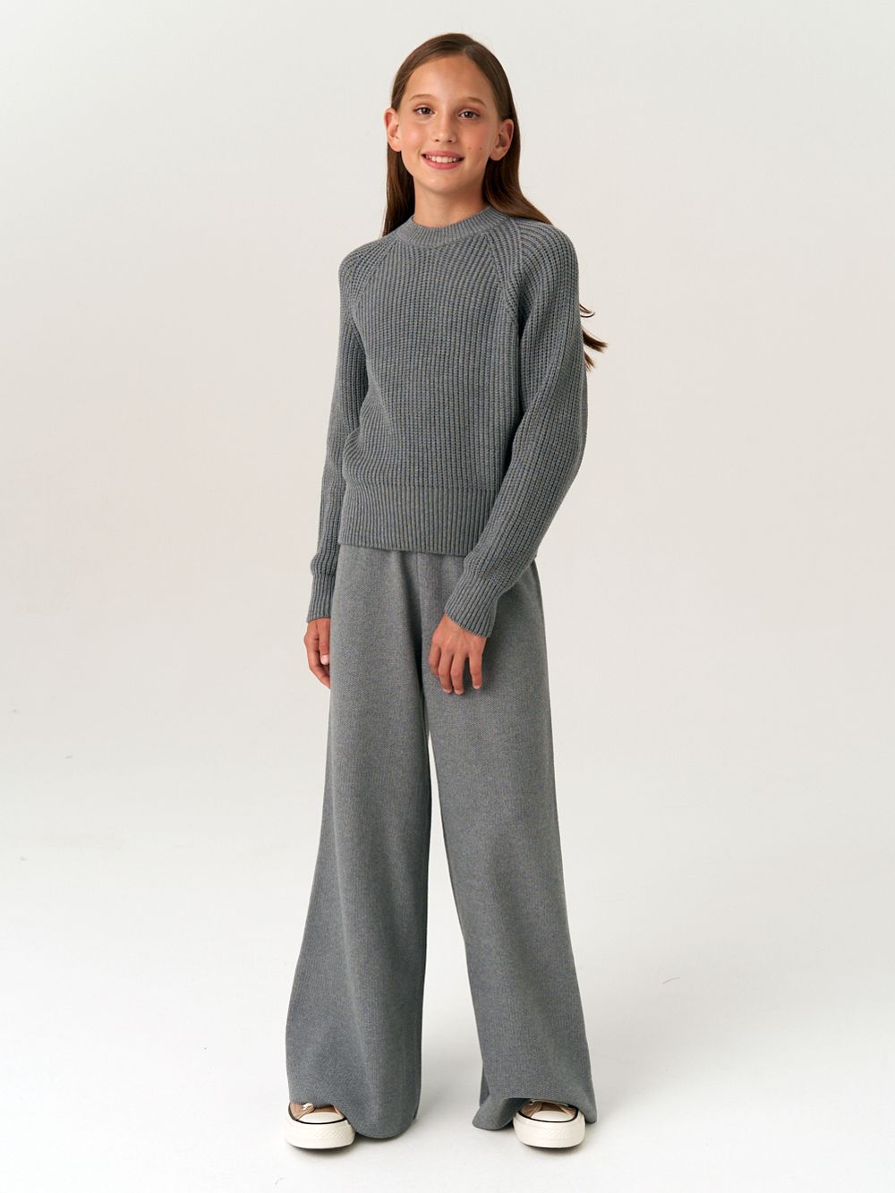Джемпер для девочки AT1001 серый