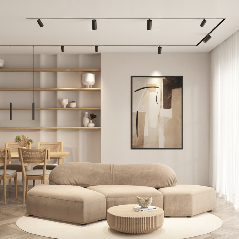 DK8120-BK Акцентный светильник SIMPLE SPOT 20W 3000K, черный