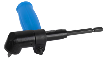 Адаптер ЗУБР "ЭКСПЕРТ" угловой для бит, дополнительная рукаятка,135мм