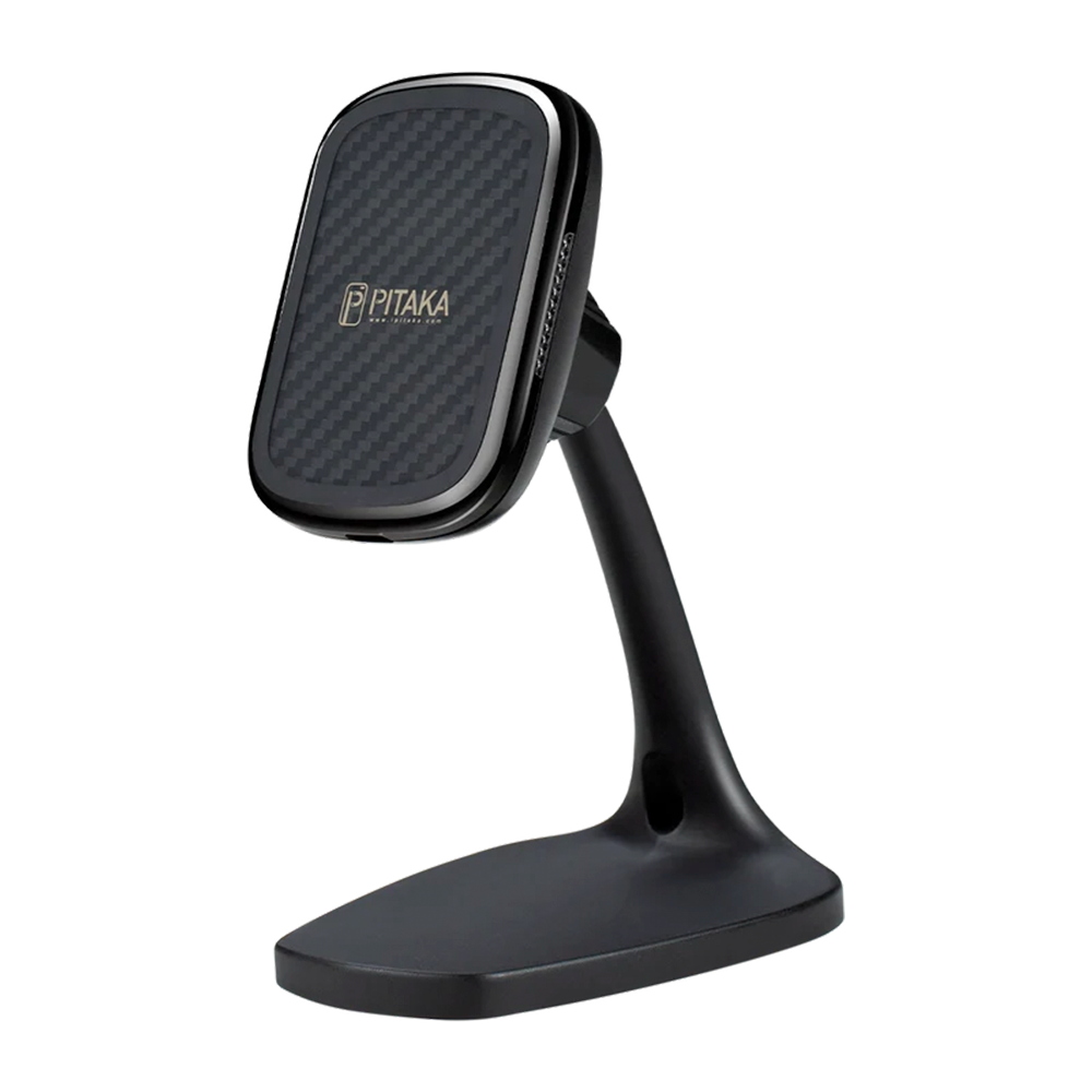 Настольное беспроводное зарядное устройство Pitaka MagEZ Mount Qi Desktop, Black (Черный)