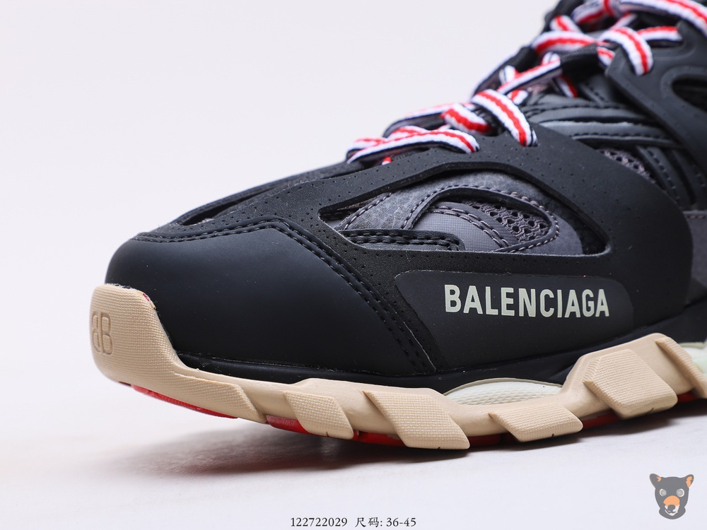 Кроссовки Track Trainers Black/Beige/Red