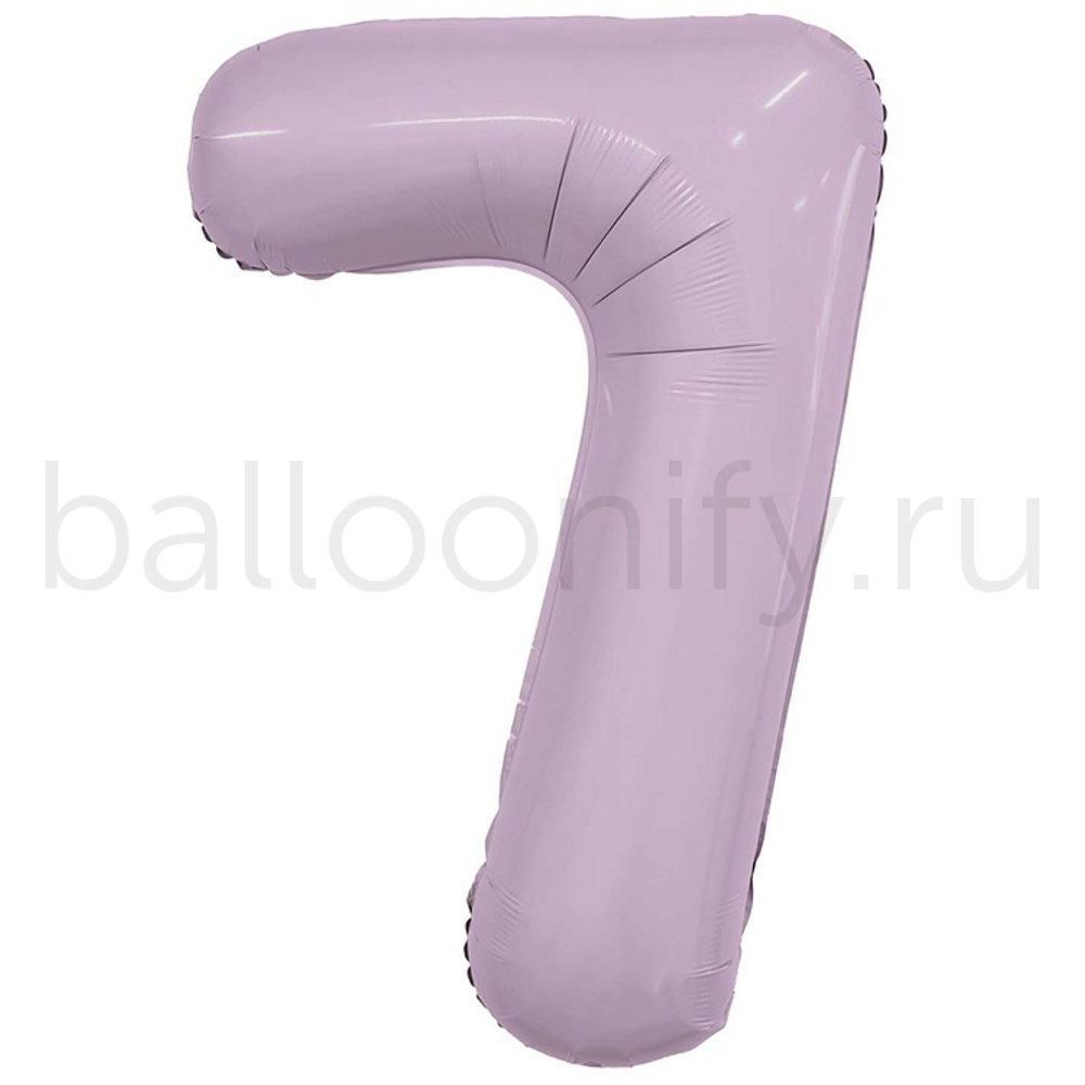 Шар ЦИФРА 7 Орхидея 40" 102 см