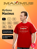 Футболка Maximus красная XL