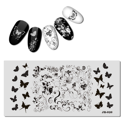 Пластина для стемпинга JR026*