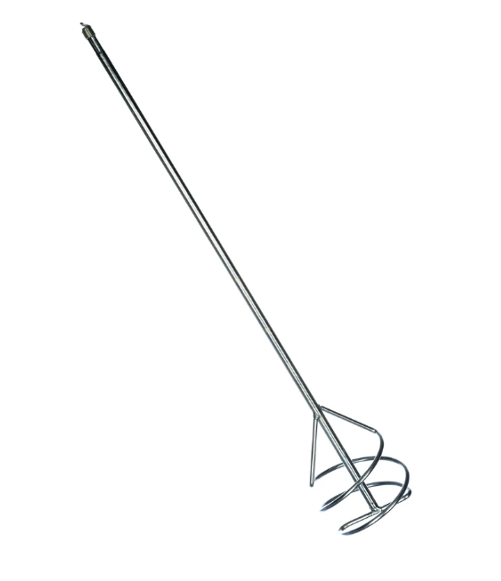 04219 Миксер для строительных смесей оцинкованный Профи , хвостовик SDS-PLUS 100х600