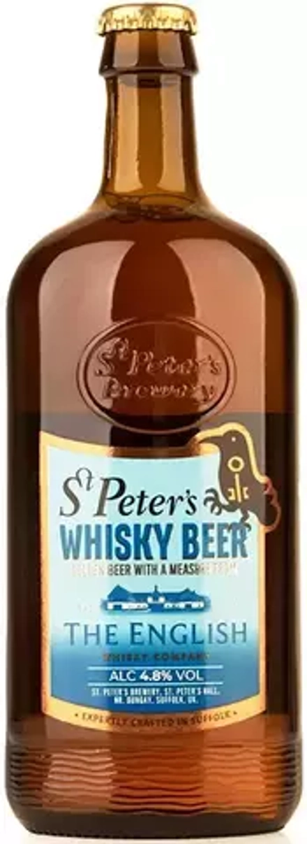 Пиво Сейнт Питерс Зэ Сэйнтс Виски Бир / St. Peter's The Saints Whisky Beer 0.5 - стекло