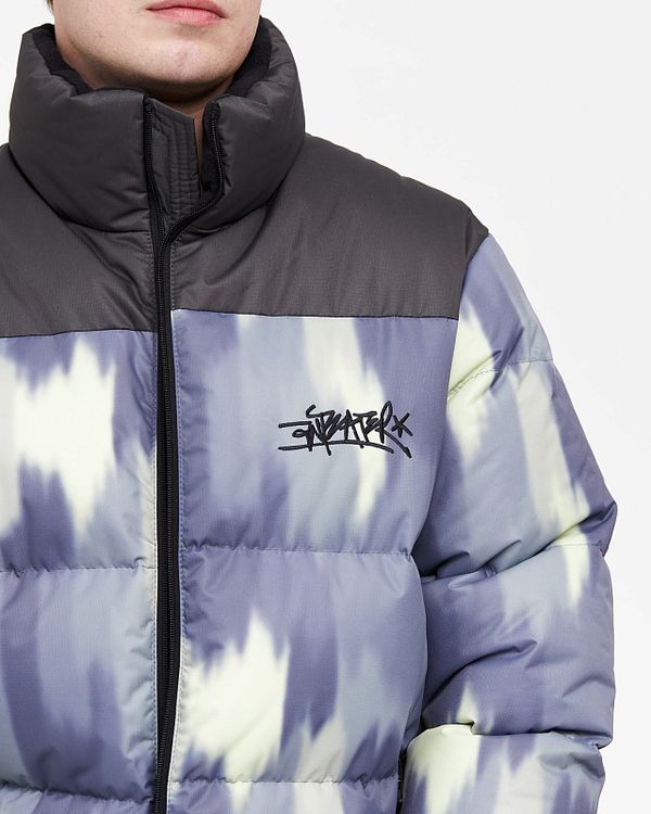 Пуховик AW24 Downjacket Print lime - фото 4