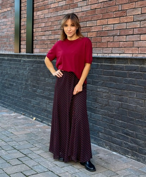 Юбка из шифона