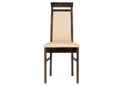 Деревянный стул Амиата орех / ваниль