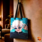 Сумка шоппер с принтом Магическая битва