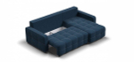 Угловой диван Денди Рогожка Мальмо синий