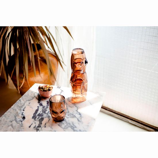 Набор из 4-х стаканов body, коричневые