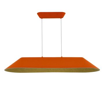 SL3001.823.01 Светильник подвесной ST-Luce Оранжевый,Серый/Оранжевый,Серый LED 1*32W SENTITO