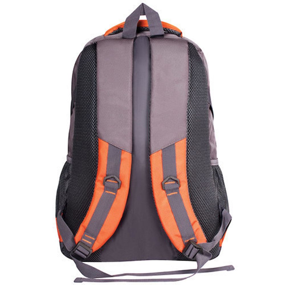 Рюкзак BRAUBERG "SpeedWay 2", 25 л, размер 46х32х19 см, ткань, серо-оранжевый, 224448