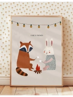 Постер в детскую 40х50 см