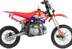 Питбайк Apollo RFZ START 125L 17х14 Красный