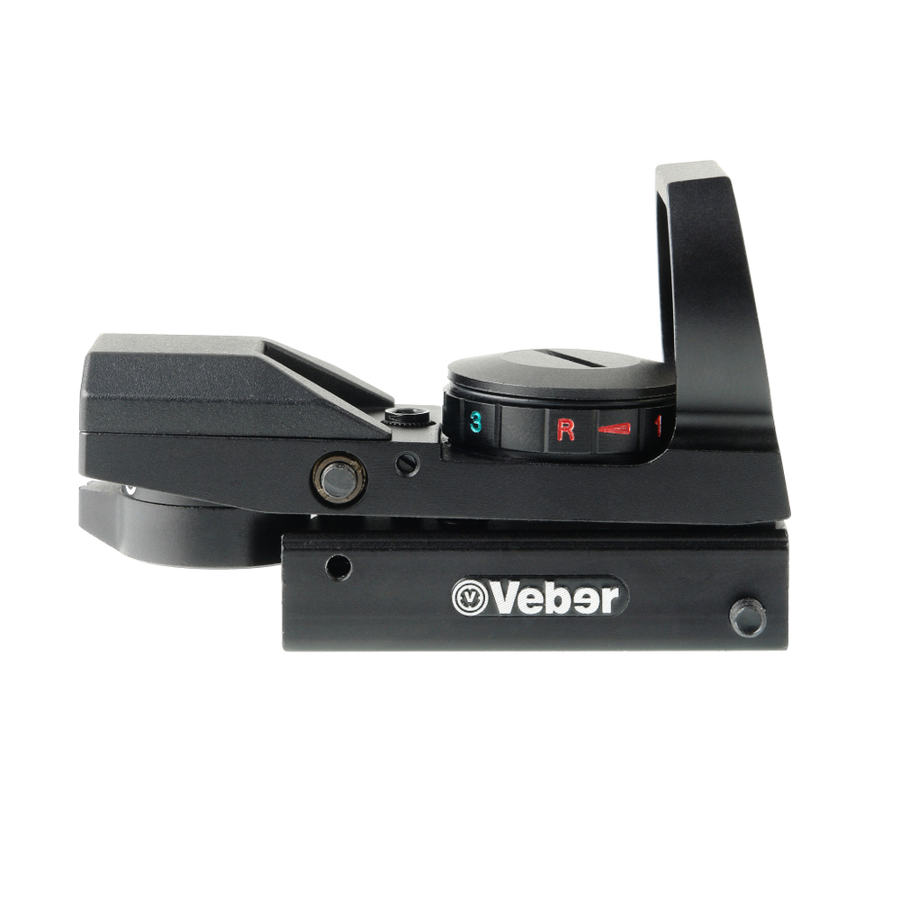 Прицел коллиматорный Veber 1x22x33 RG Weaver - фото 2
