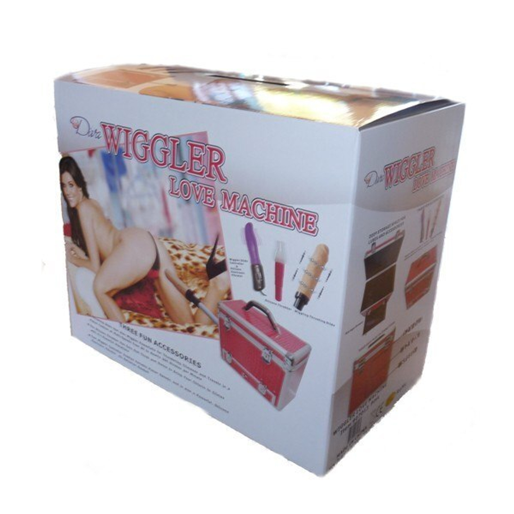 Секс-чемодан Wiggler (Цвет: разноцветный)