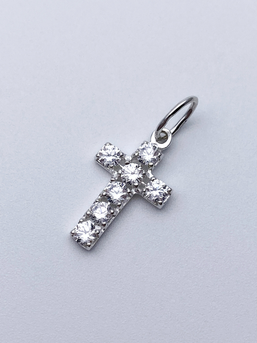 Крест из серебра/С камнями