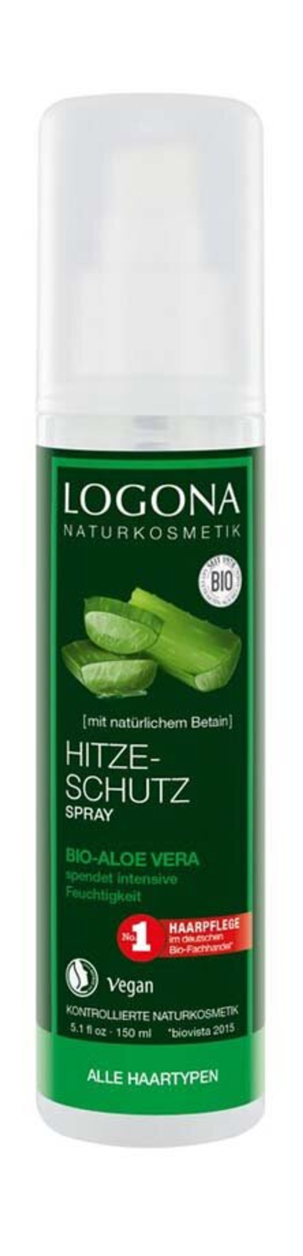 Спрей для защиты от влаги и тепла Logona, 150 мл