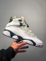 AIR JORDAN 6 RINGS SEATTLE SUPERSONICS WHITE/GREEN