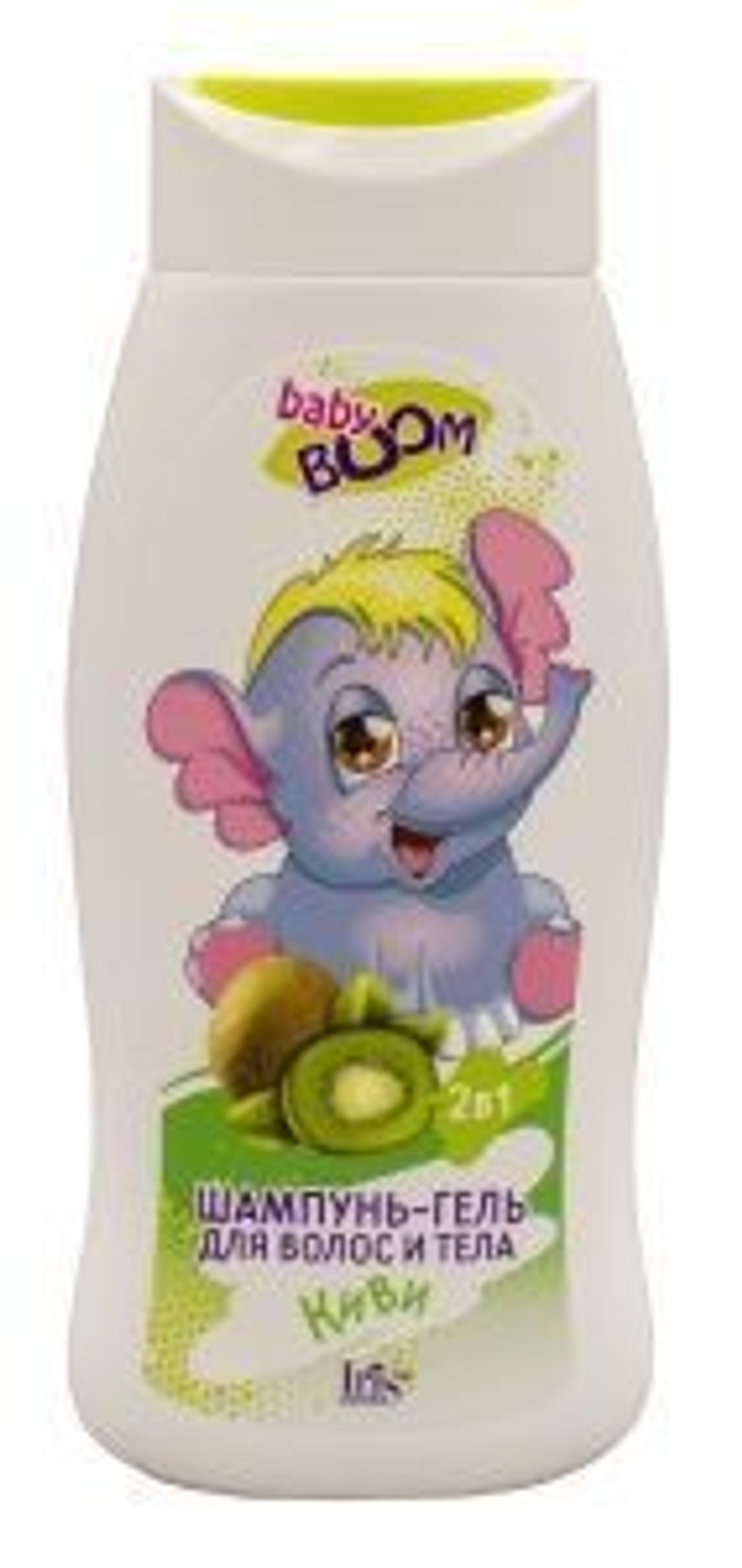 Iris BABY BOOM Детский Шампунь-гель для волос и тела КИВИ 300мл