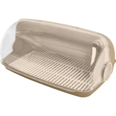 Хлебница Plast Team большая 415х185 мм шоколадный мокко