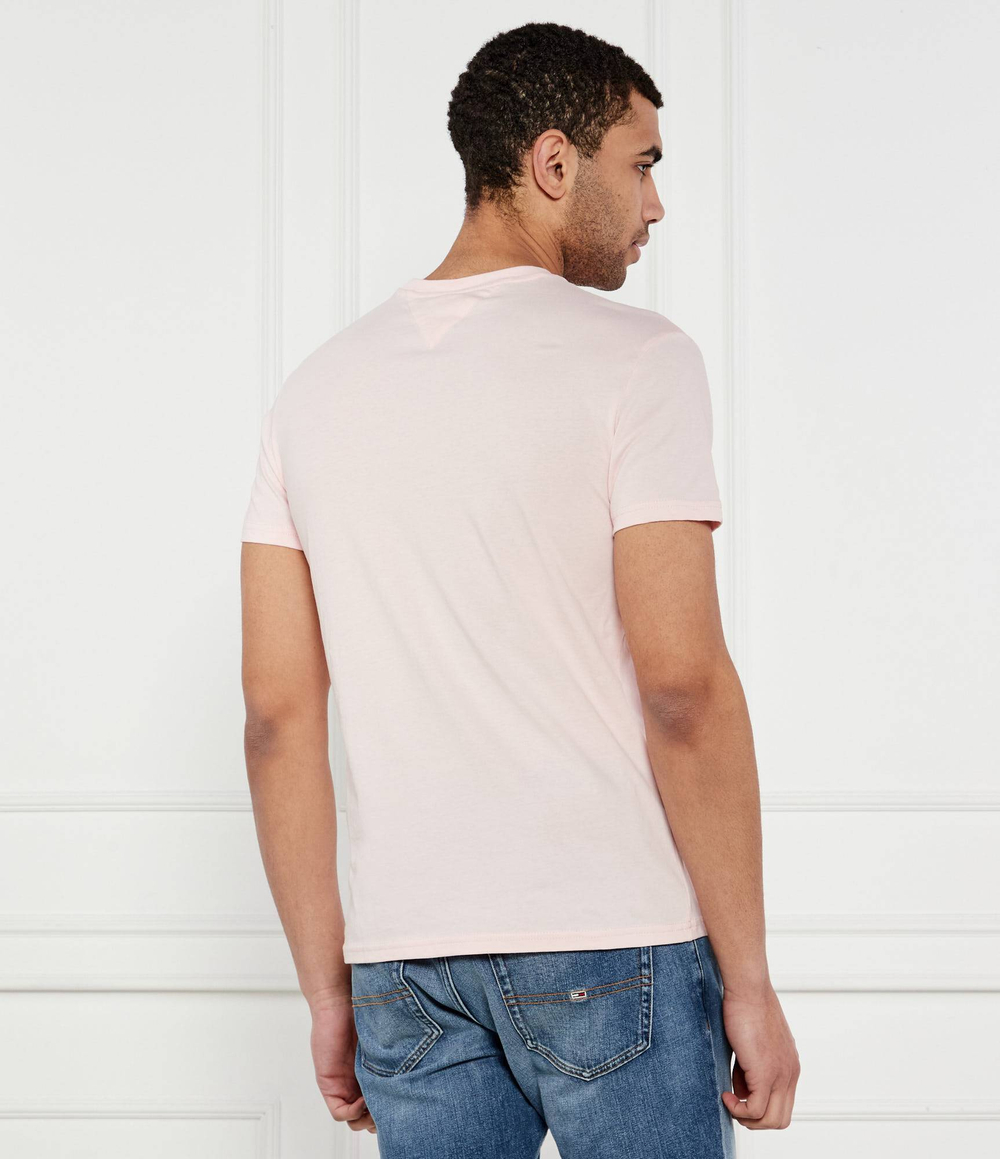 Футболка Tommy Jeans - пудро-розовый(DM0DM20744)