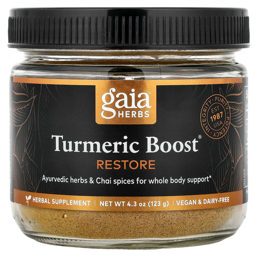 Gaia Herbs, Turmeric Boost®, Restore, 123 г (4,3 унции)