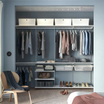Стеллаж - BOAXEL IKEA/БОАКСЕЛЬ ИКЕА, 40х200х249 см, белый