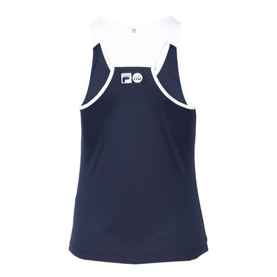 Женская теннисная майка Fila Jasmine Tank Top Women - Dark Blue